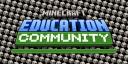 Discovery splash banner for Minecraft Education Community Discord server