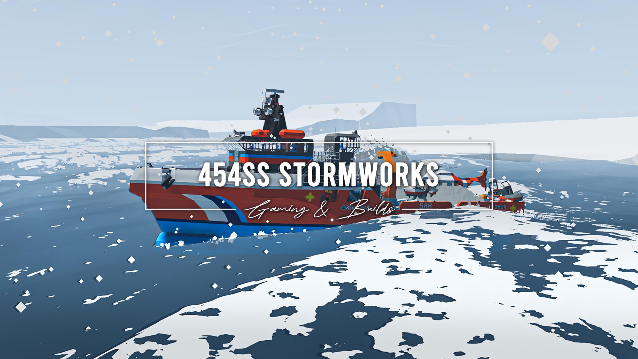 Discovery splash banner for 454SS Stormworks Gaming Discord server