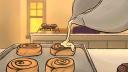Discovery splash banner for Cinnamon Roll Discord server