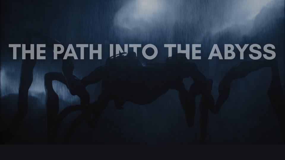 Discovery splash banner for The Path Into The Abyss Discord server