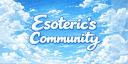 Discovery splash banner for Esoteric's Community Discord server