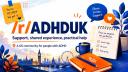 Discovery splash banner for ADHD UK Subreddit Discord server