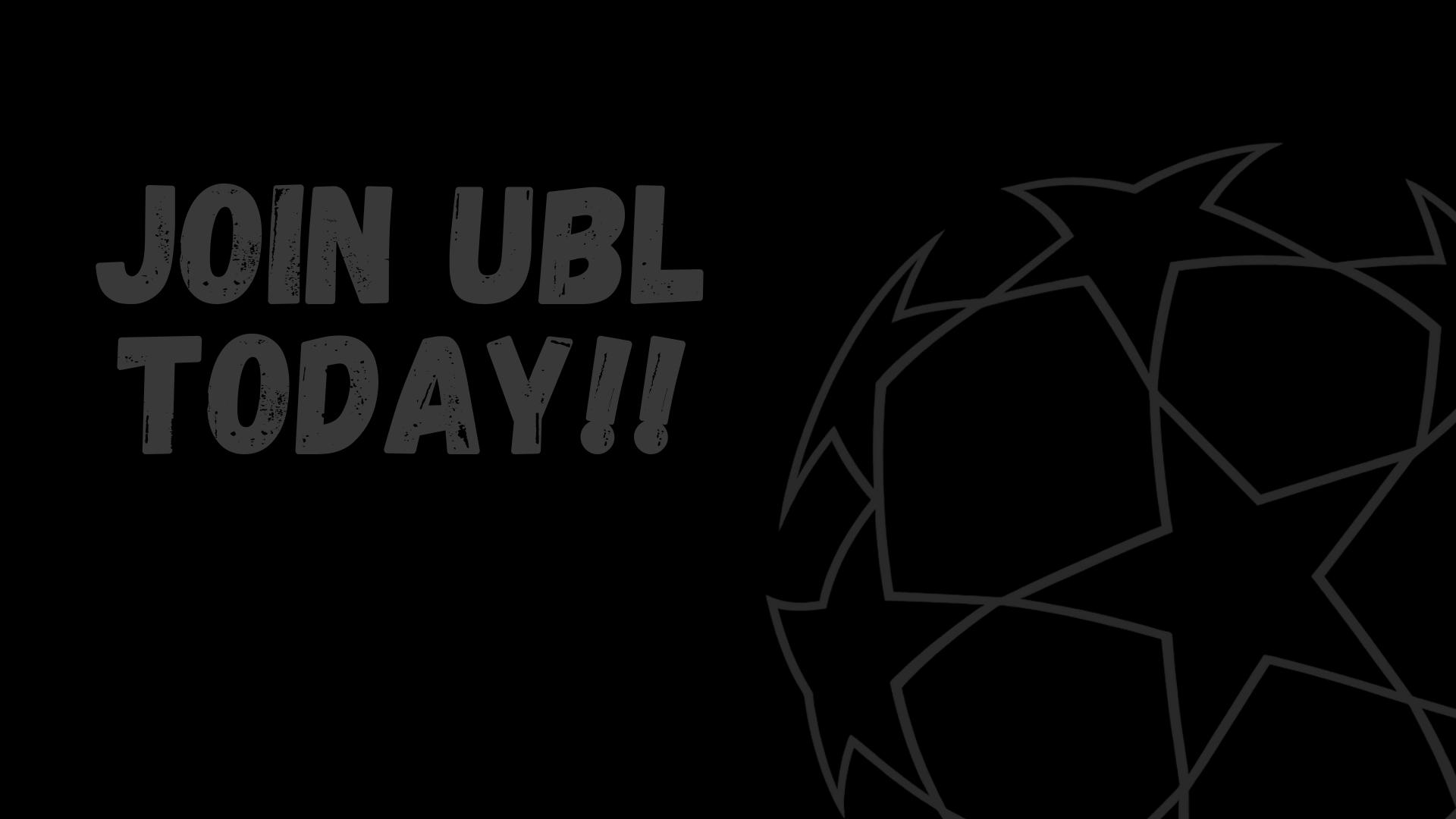Discovery splash banner for UBL.GG | GW Discord server
