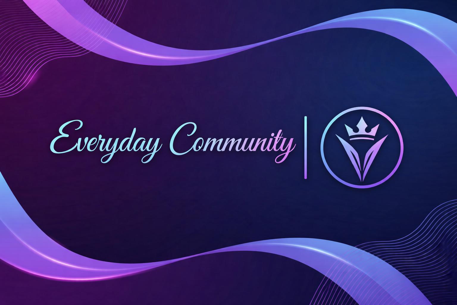 Discovery splash banner for ๐๐ฏ๐๐ซ๐ฒ๐๐๐ฒ ๐๐จ๐ฆ๐ฆ๐ฎ๐ง๐ข๐ญ๐ฒ Discord server