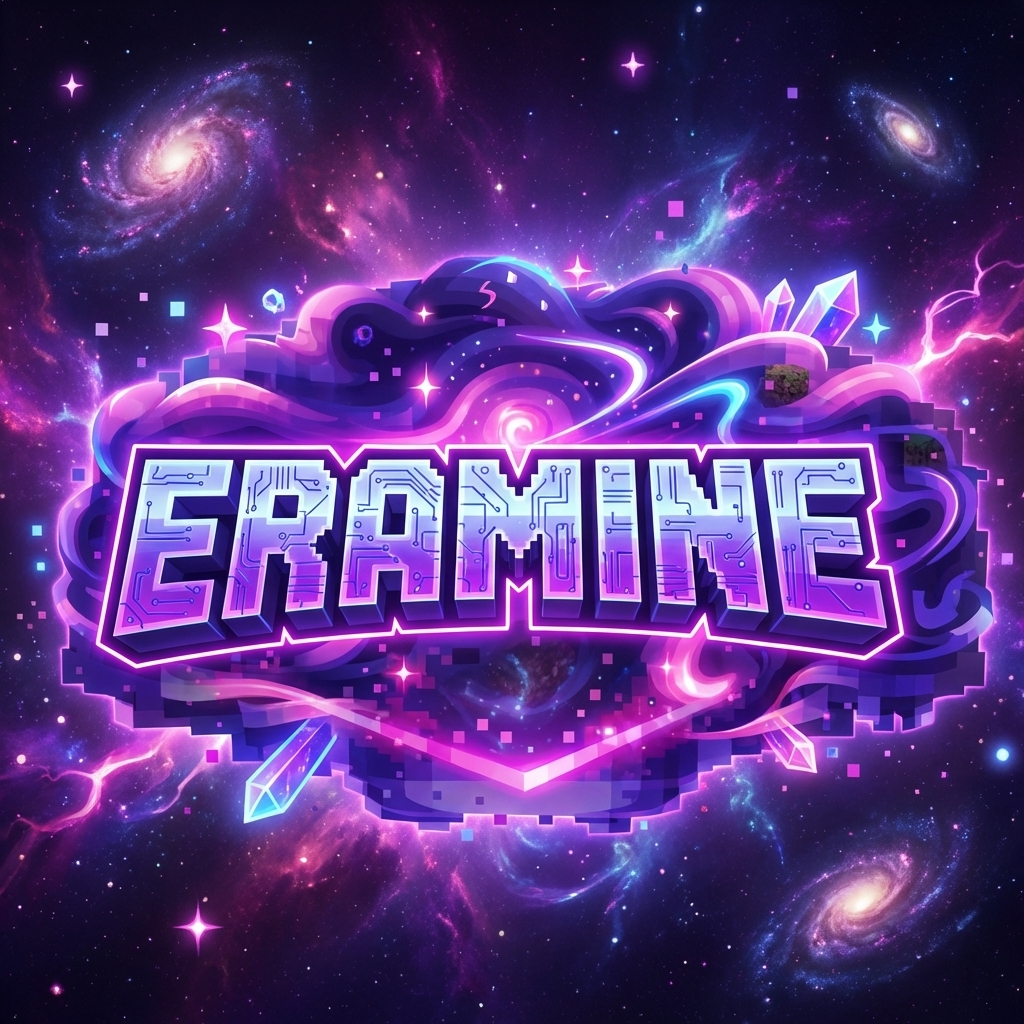 Discovery splash banner for Eramine | Minecraft Brasil Discord server