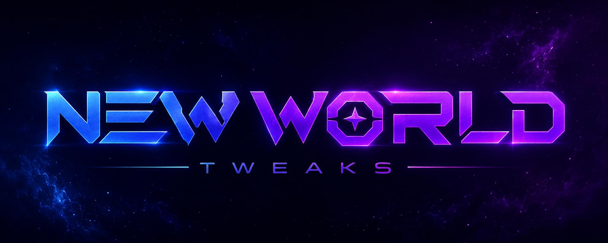 Discovery splash banner for New World Tweaks Discord server