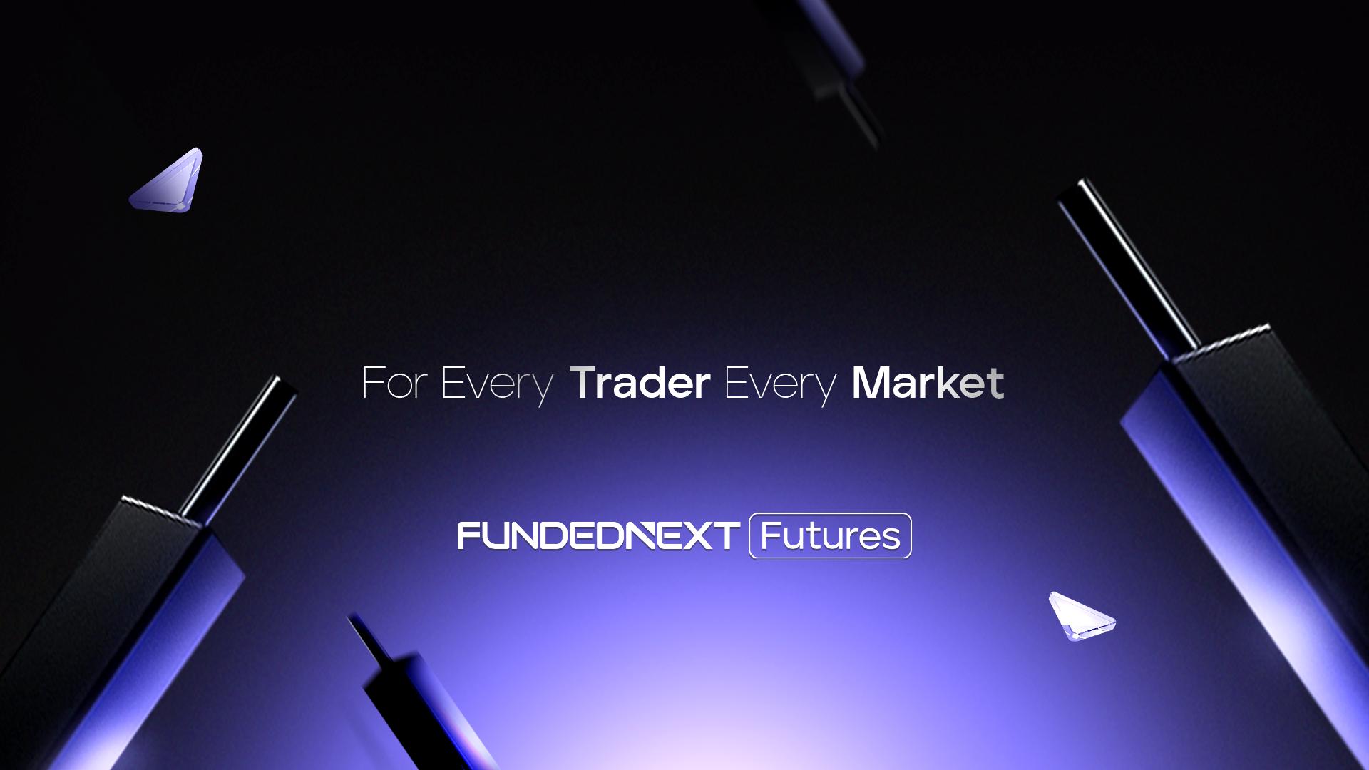 Discovery splash banner for FundedNext Futures Discord server