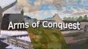 Discovery splash banner for Arms of Conquest Discord server