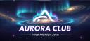Discovery splash banner for 𝐀𝐮𝐫𝐨𝐫𝐚 𝐂𝐥𝐮𝐛 - "𝐘𝐨𝐮𝐫 𝐏𝐫𝐞𝐦𝐢𝐮𝐦 𝐃𝐫𝐨𝐩 𝐙𝐨𝐧𝐞" Discord server