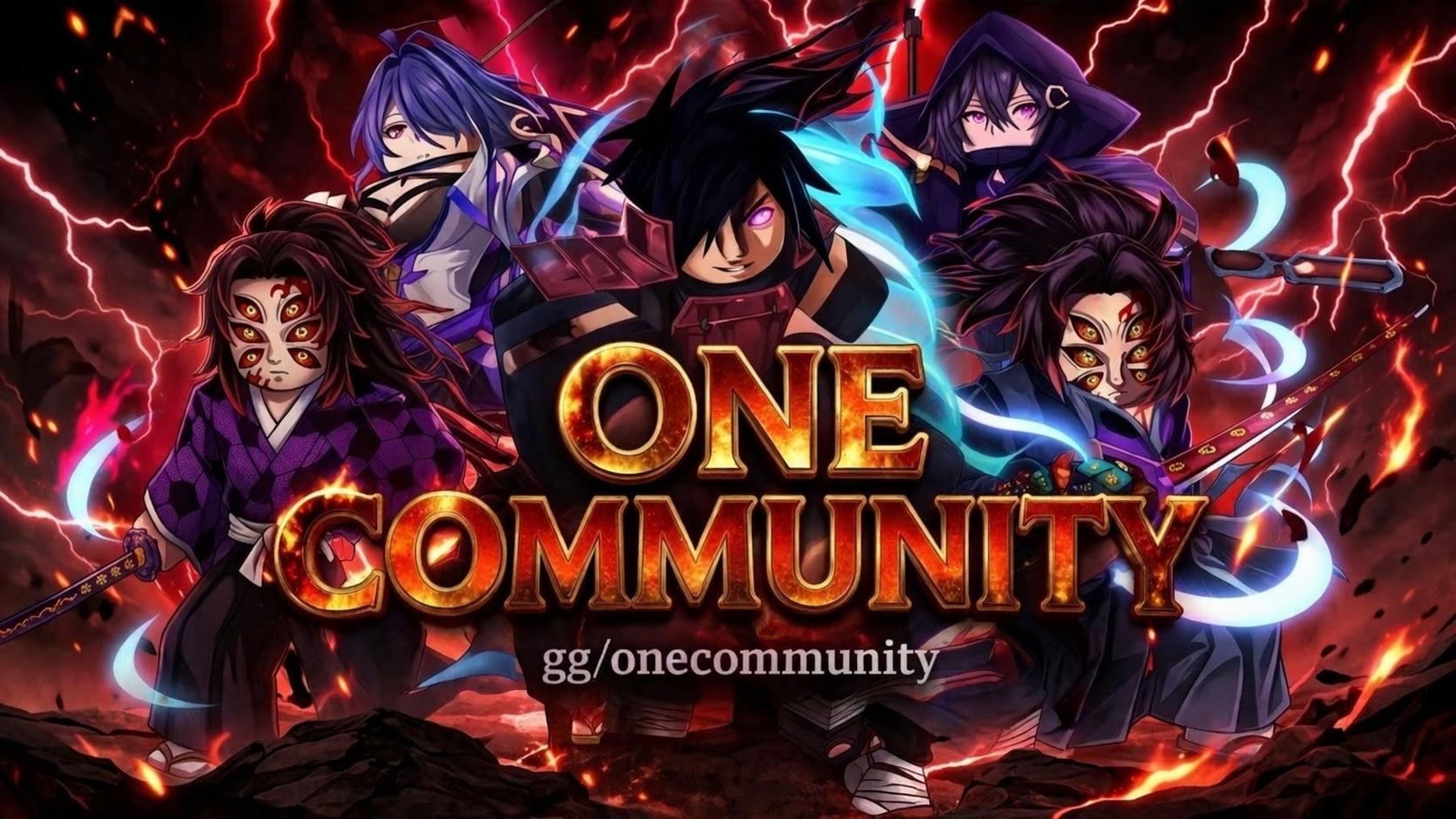 Discovery splash banner for ✨One Community |Tradeos Roblox 24/7💎 Discord server