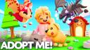 Discovery splash banner for Adopt Me | Roblox Discord server