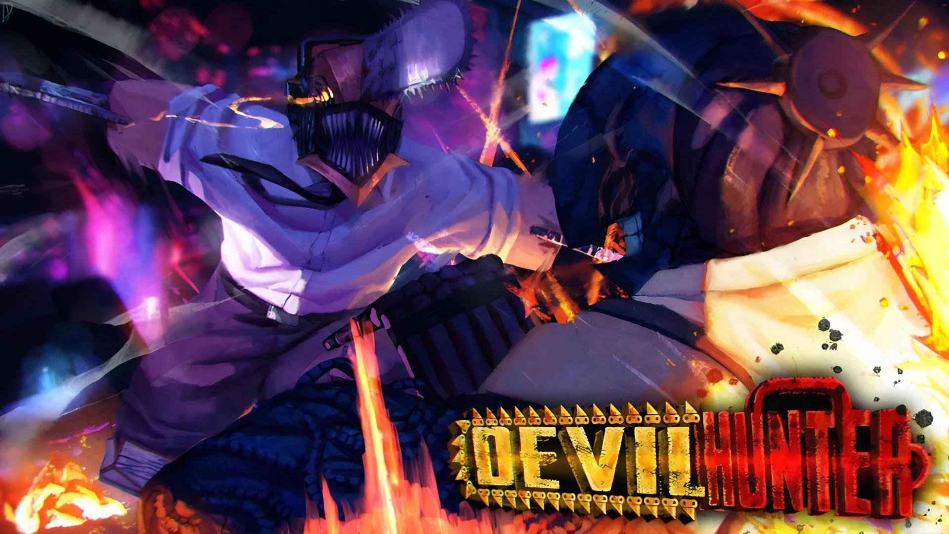 Discovery splash banner for Devil Hunter Discord server