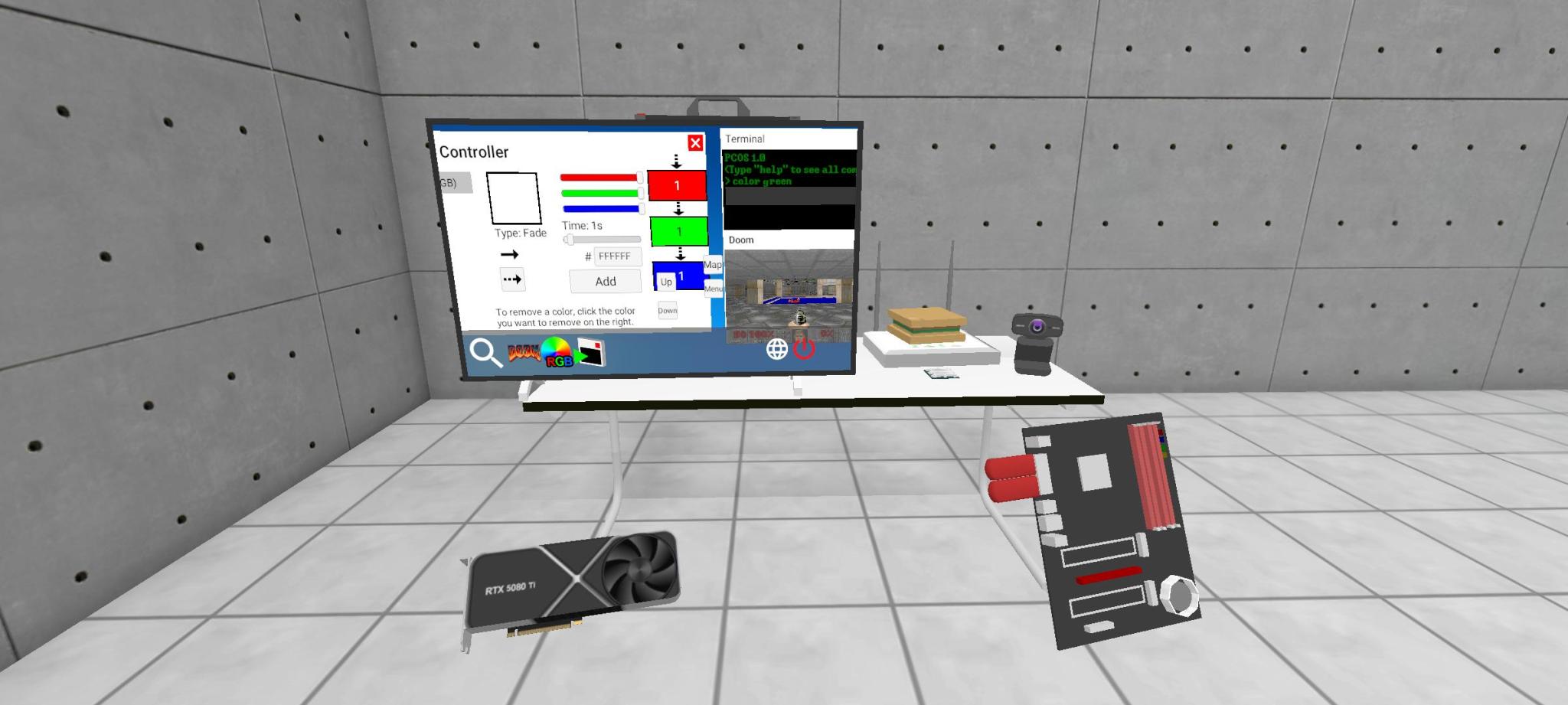 Discovery splash banner for Mokka's PC Simulator Mod Discord server