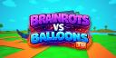 Discovery splash banner for Brainrots vs Balloons Discord server