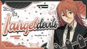 Discovery splash banner for ノαngeℓdevil ‿ 🪽 ⟢ gwys 𓏼 scl 𓏼 chainsaw man 𓏼 angel devil ♡ Discord server