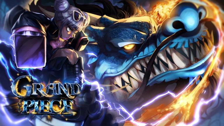 Discovery splash banner for Grand Piece Online Trading & Values | GPO Discord server