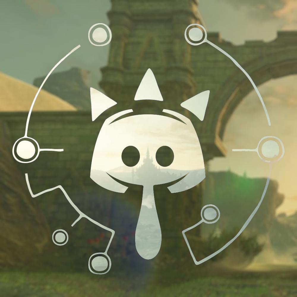 Discovery splash banner for Zelda Breath of the Wild & Tears of the Kingdom Discord server