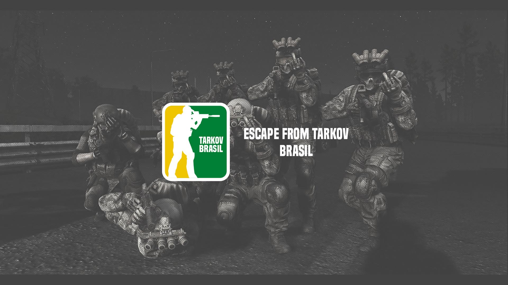 Discovery splash banner for Escape from Tarkov Brasil Discord server