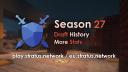 Discovery splash banner for Stratus Ranked - Minecraft PVP Discord server