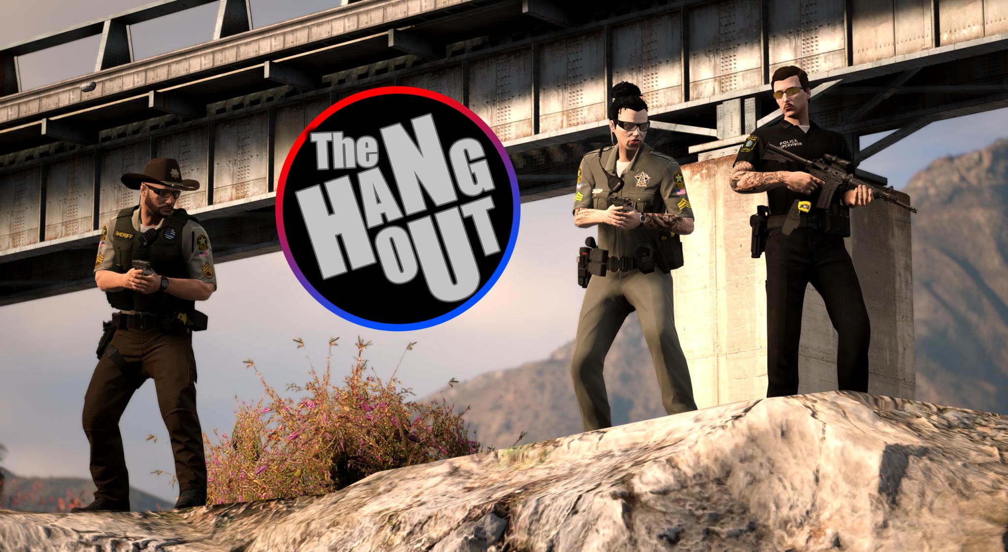 Discovery splash banner for The Hangout RP™ Discord server