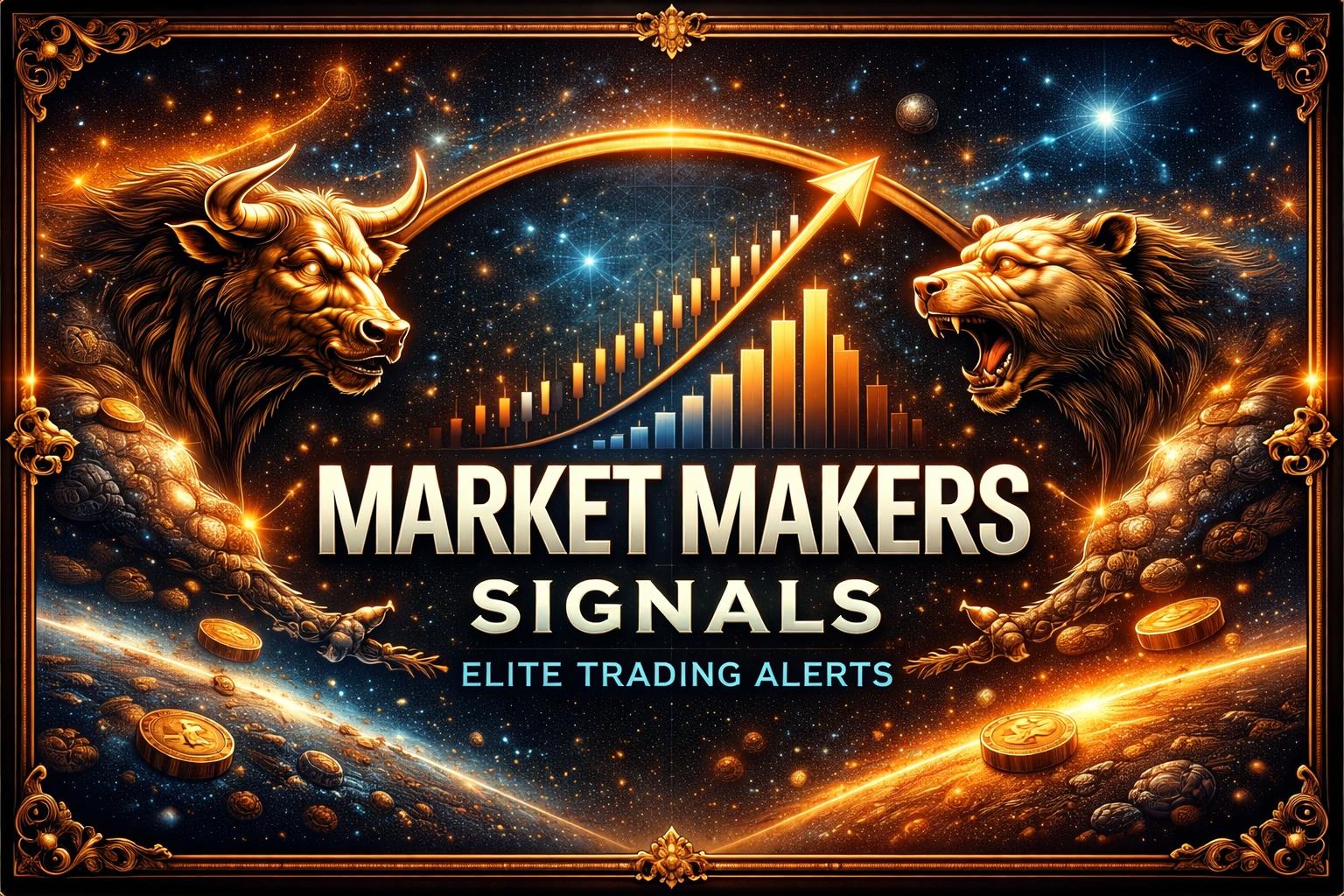 Discovery splash banner for Market Makers LLC Discord server