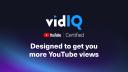 Discovery splash banner for vidIQ Discord server Discord server