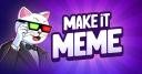 Discovery splash banner for Make it Meme Community Discord server