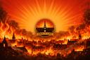 Discovery splash banner for Europe in Flames AGORA Discord server