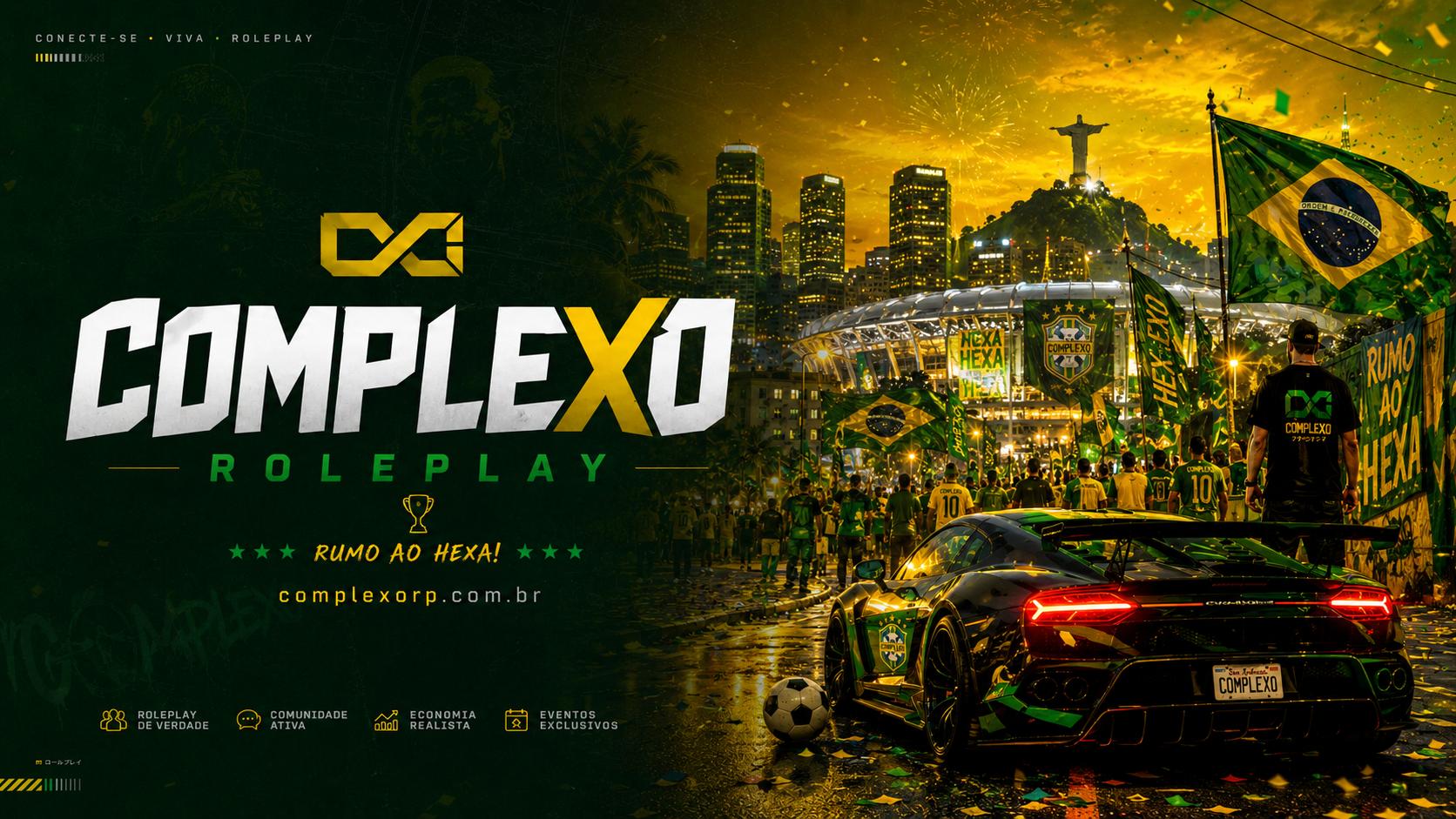 Discovery splash banner for COMPLEXO MTA Discord server